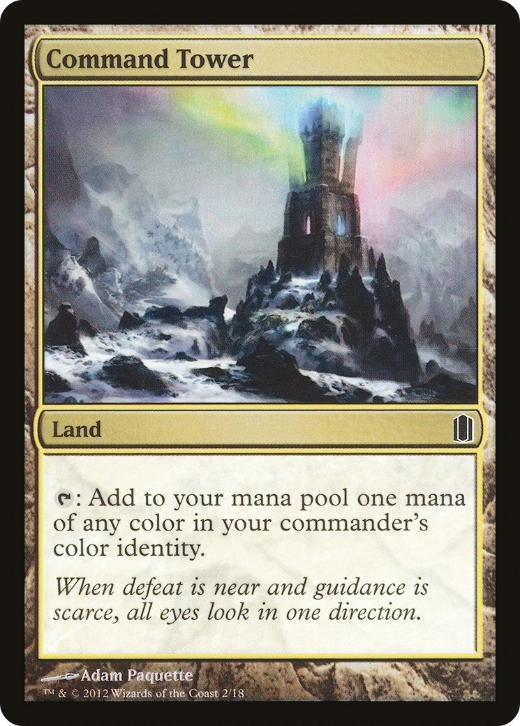 Command Tower (CM1-002) [Commander's Arsenal] Foil