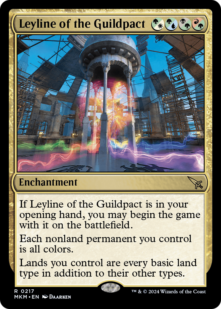 Leyline of the Guildpact (MKM-217) [Murders at Karlov Manor] Foil