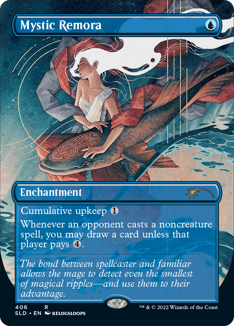 Mystic Remora (SLD-406) [Secret Lair Drop] (Borderless)