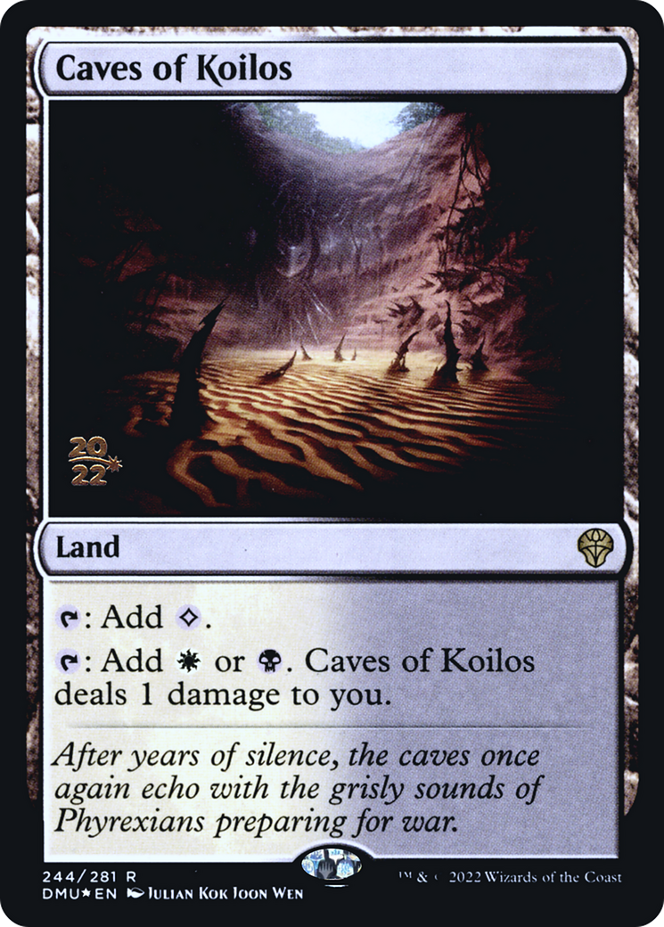 Caves of Koilos (PRE-244) [Dominaria United Promos] Foil