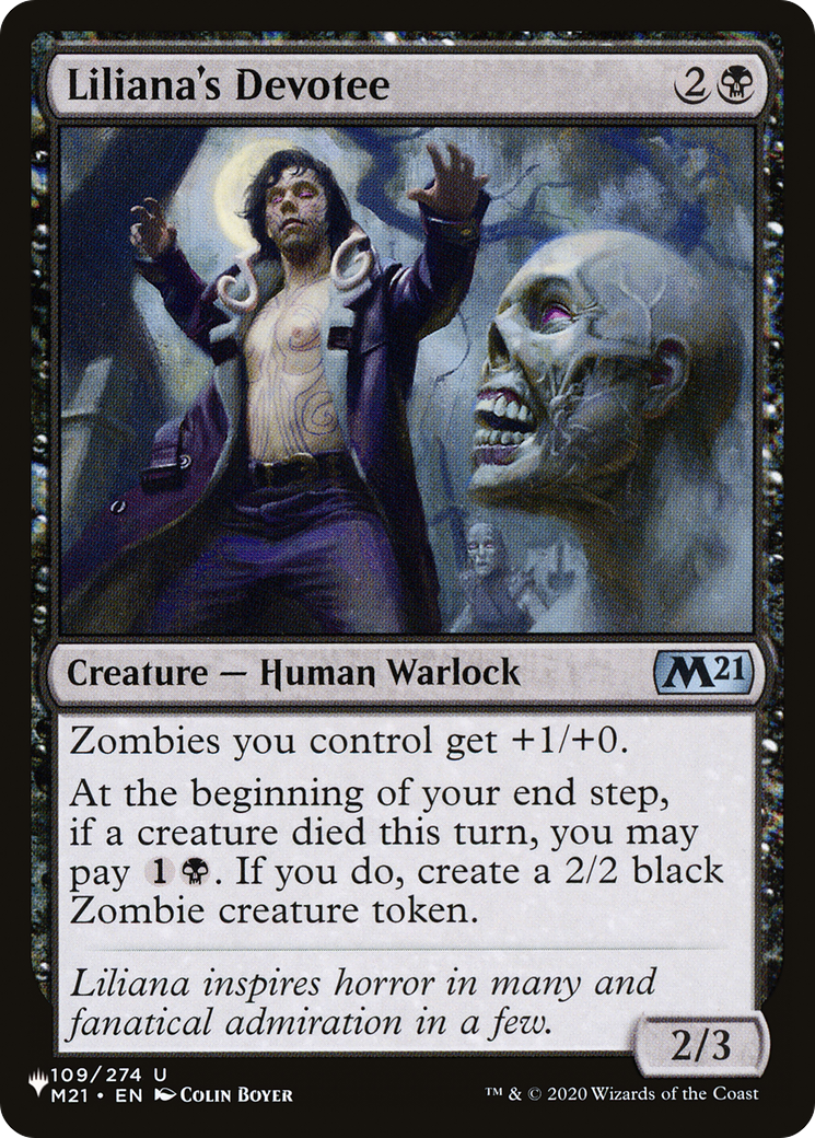 Liliana's Devotee (LIST-M21-109) [The List]