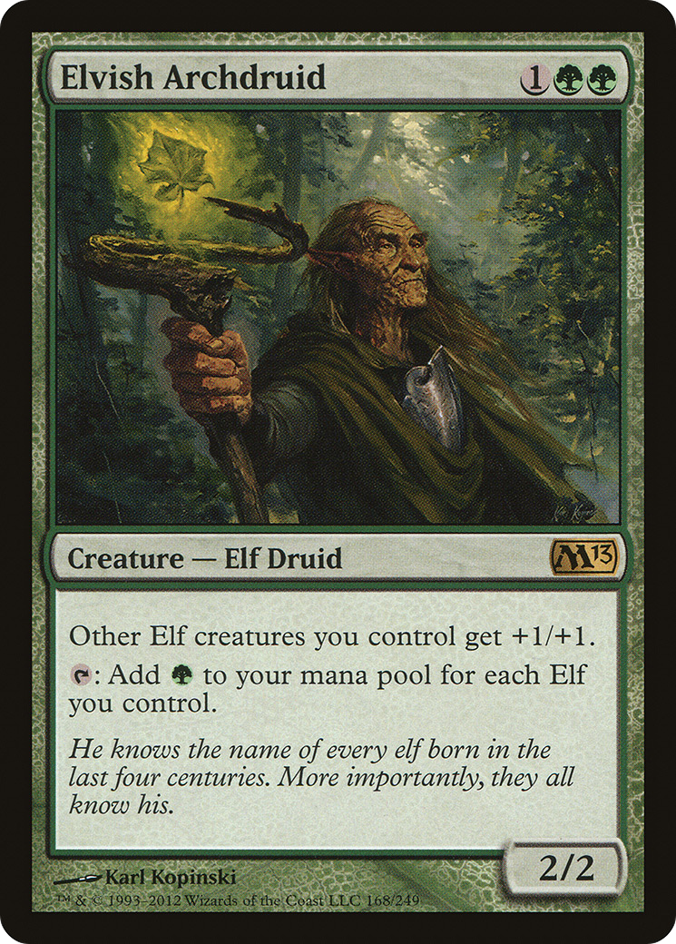 Elvish Archdruid (M13-168) [Magic 2013]