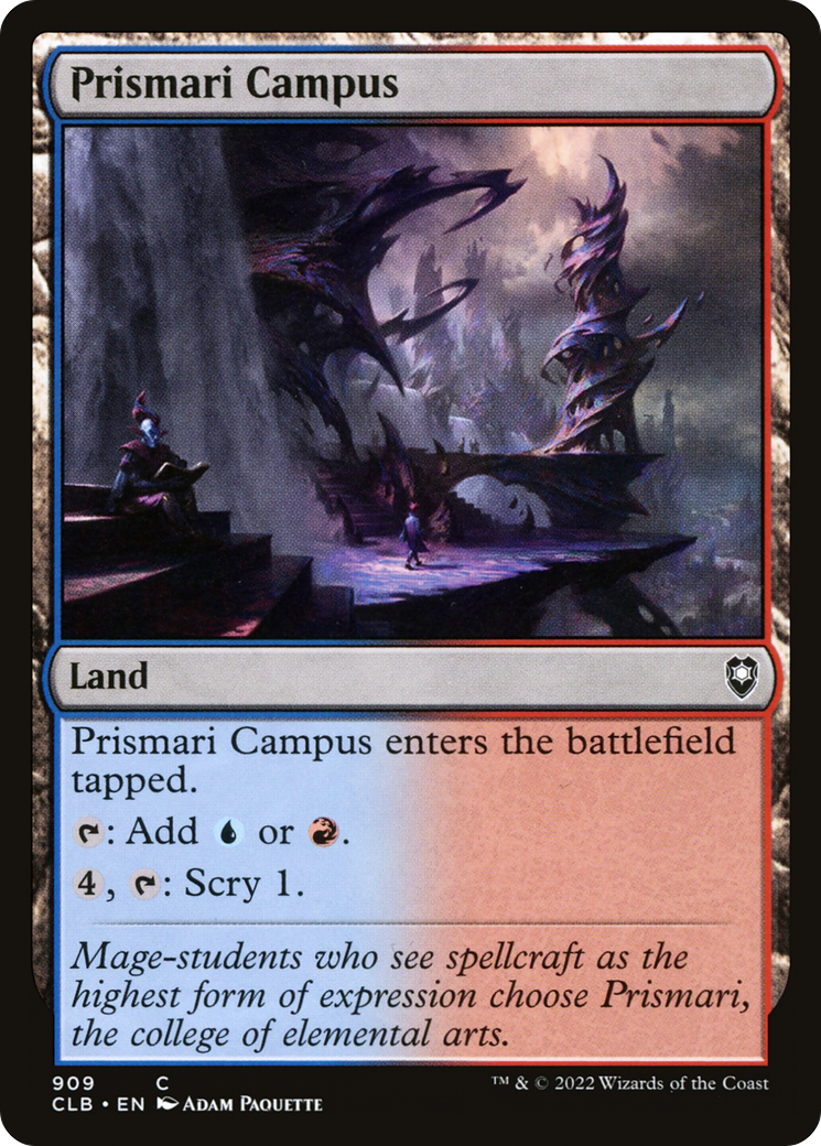 Prismari Campus (CLB-909) [Commander Legends: Battle for Baldur's Gate]