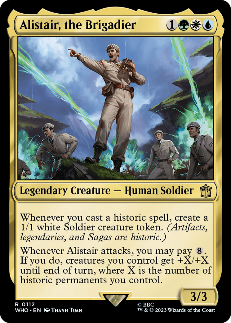 Alistair, the Brigadier (WHO-112) [Doctor Who]