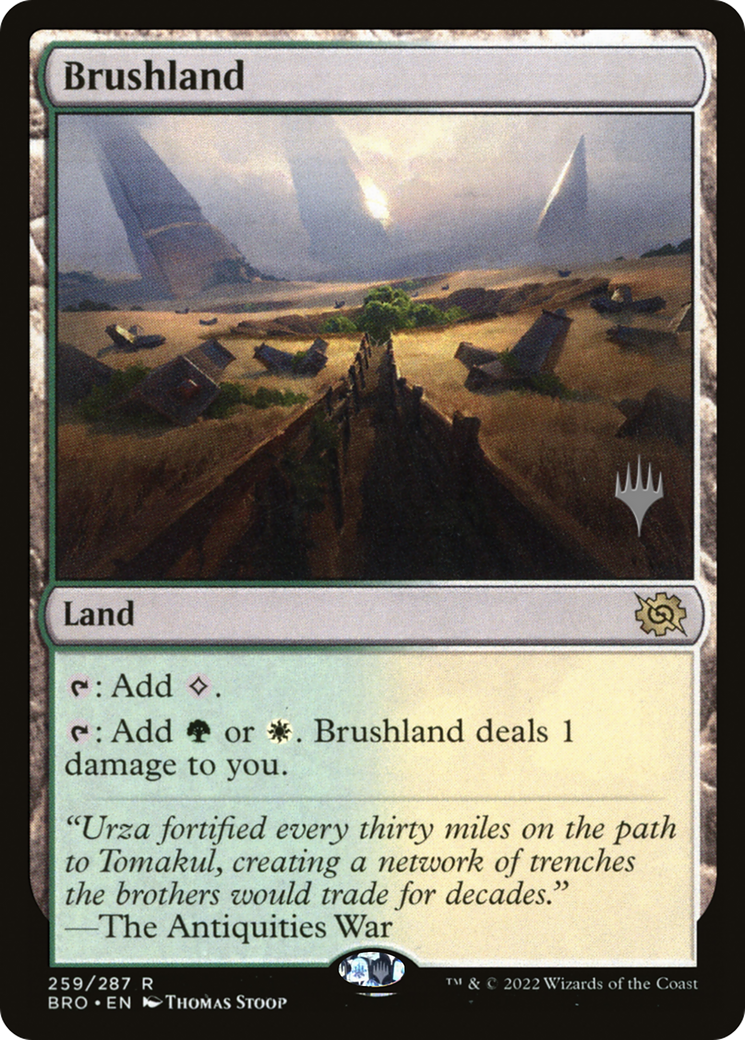 Brushland (PPBRO-259) [Promo Pack: The Brothers' War Promos]
