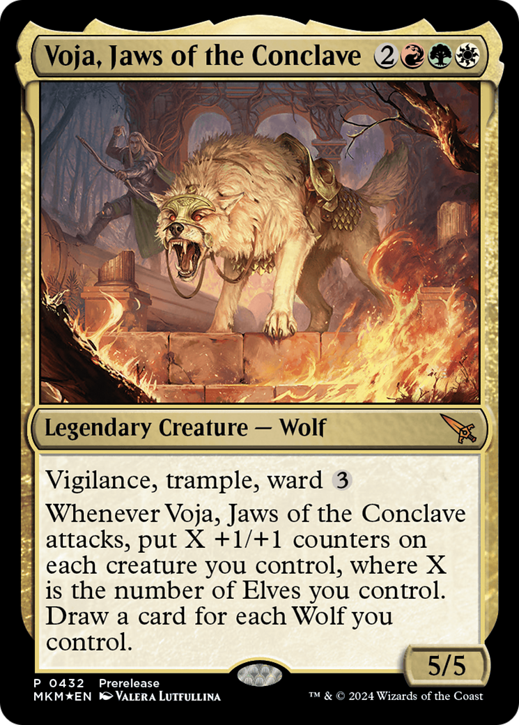 Voja, Jaws of the Conclave (PRE-432) [Murders at Karlov Manor] Foil