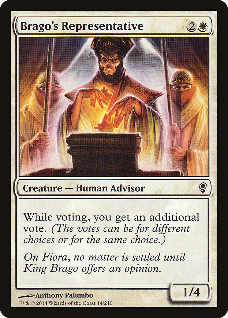 Brago's Representative (CNS-014) [Conspiracy] Foil