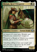 Miriam, Herd Whisperer (OTJ-221) [Outlaws of Thunder Junction] Foil