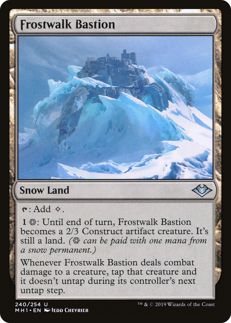 Frostwalk Bastion (MH1-240) [Modern Horizons]
