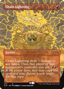 Chain Lightning (SLD-370) (Borderless) [Secret Lair Drop]