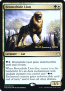 Bronzehide Lion (PRE-210S) [Theros Beyond Death Promos] Foil