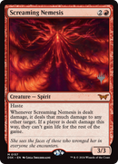 Screaming Nemesis (PPDSK-157P) [Duskmourn: House of Horror Promos] Foil