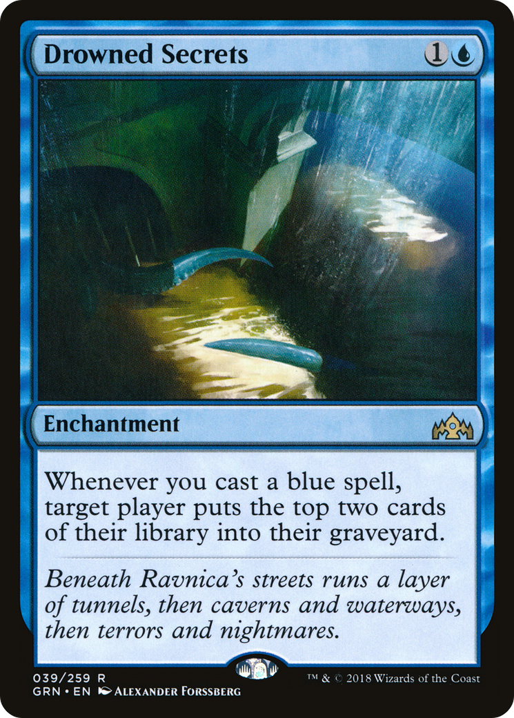 Drowned Secrets (GRN-039) [Guilds of Ravnica]