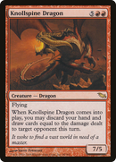 Knollspine Dragon (SHM-098) [Shadowmoor]