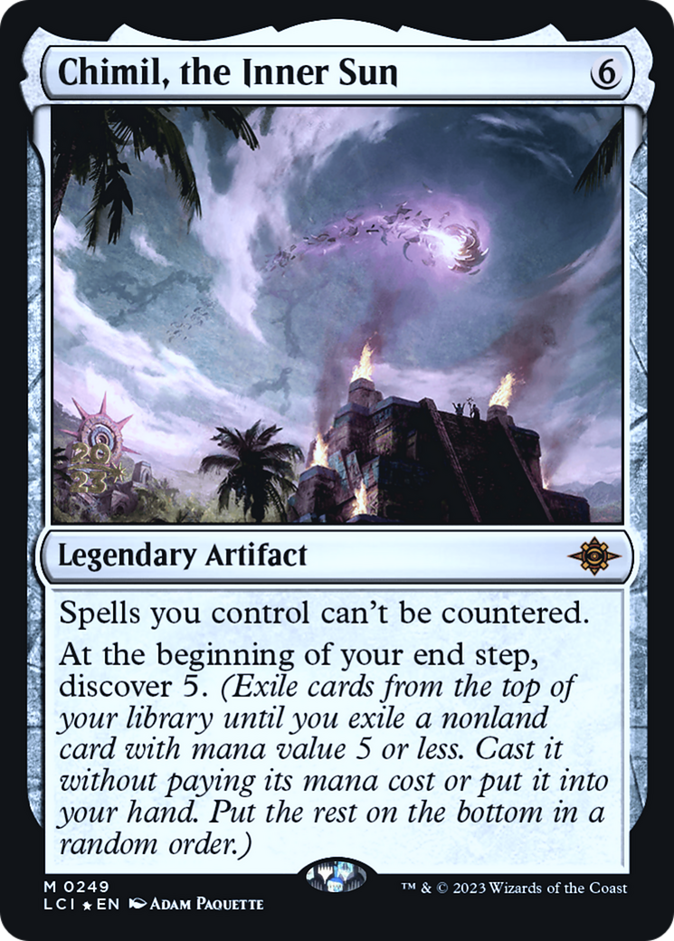 Chimil, the Inner Sun (PRE-249S) [The Lost Caverns of Ixalan Promos] Foil