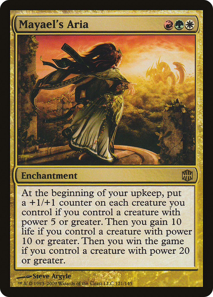Mayael's Aria (ARB-121) [Alara Reborn]