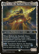 Heliod, the Radiant Dawn // Heliod, the Warped Eclipse (MOM-293) [March of the Machine]: (Showcase, enchantment)