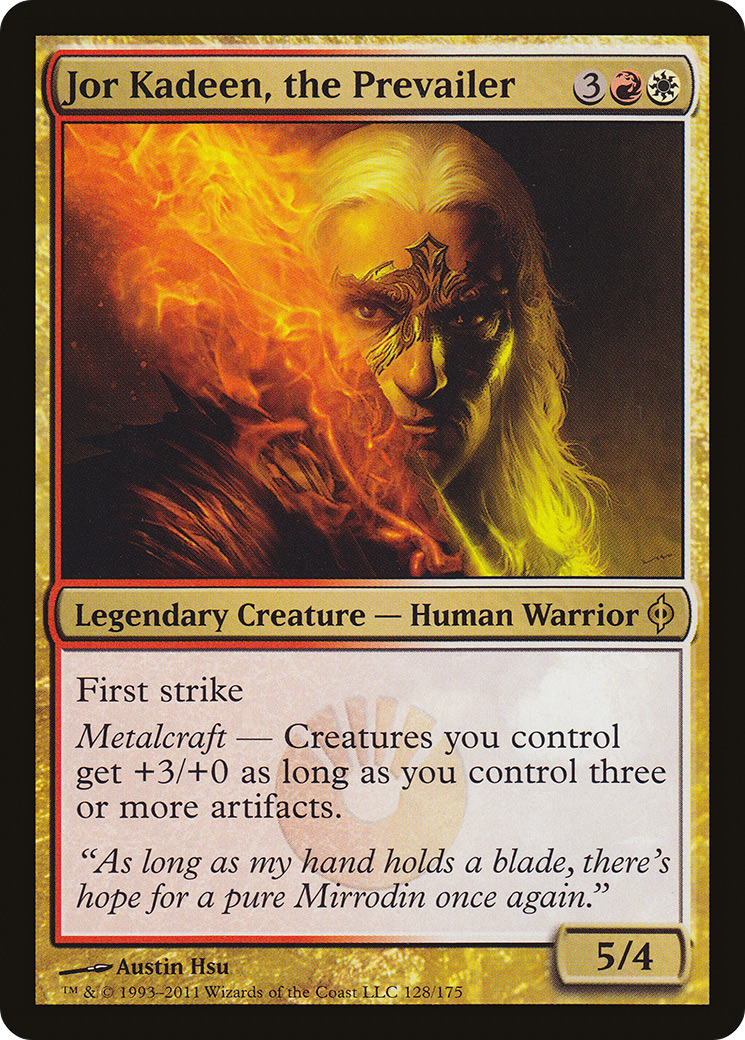 Jor Kadeen, the Prevailer (NPH-128) [New Phyrexia] Foil