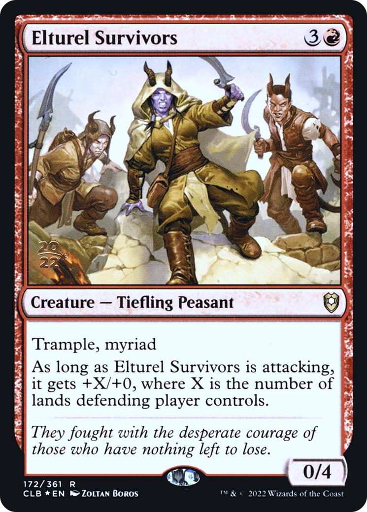 Elturel Survivors (PRE-172) [Battle for Baldur's Gate Promos] Foil