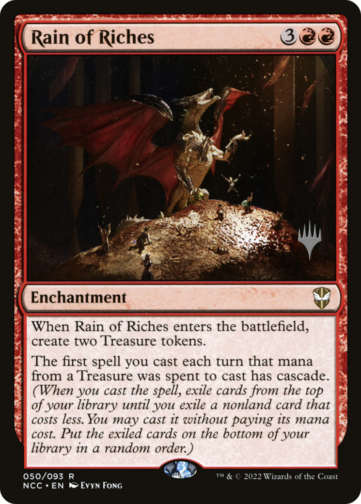 Rain of Riches (PPSNC-50P) [New Capenna Commander Promos] Foil