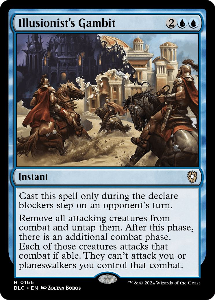 Illusionist's Gambit (BLC-166) [Bloomburrow Commander]
