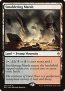 Smoldering Marsh (PRE-247S) [Battle for Zendikar Promos] Foil