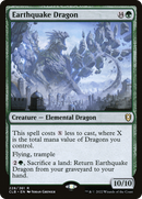 Earthquake Dragon (CLB-228) [Commander Legends: Battle for Baldur's Gate] Foil