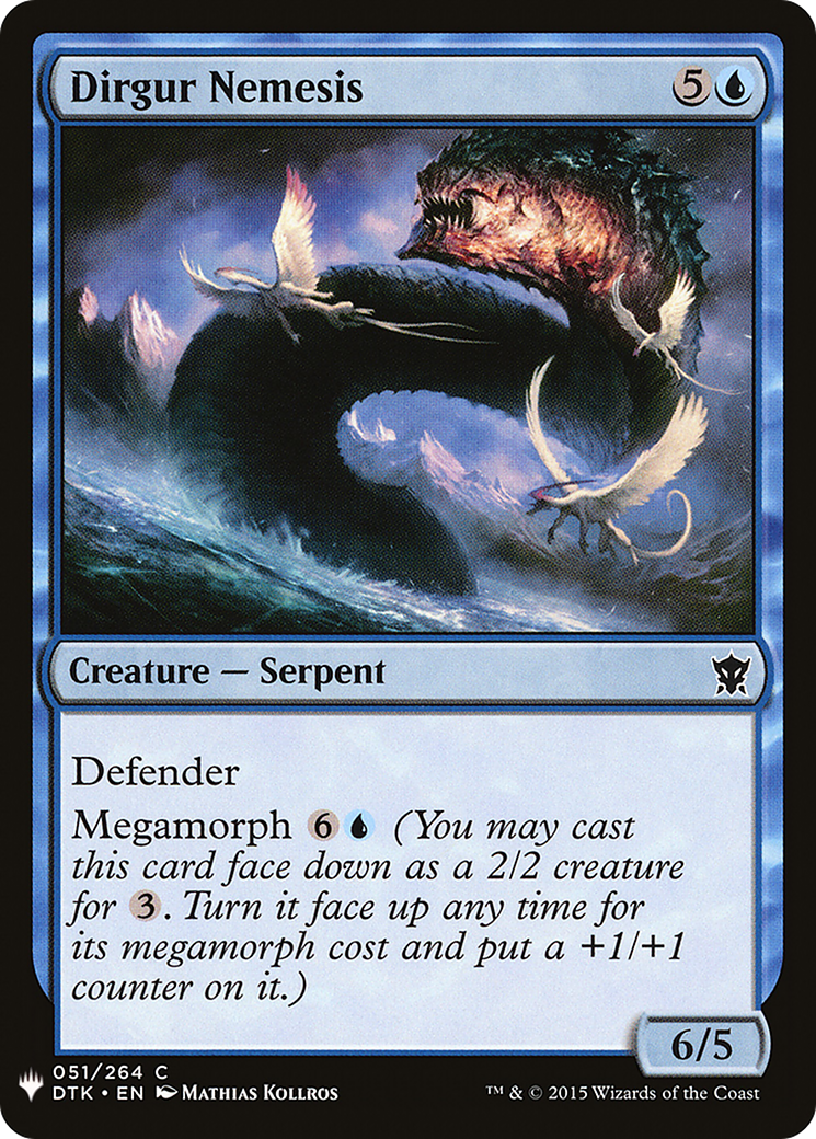Dirgur Nemesis (LIST-DTK-51) [The List]