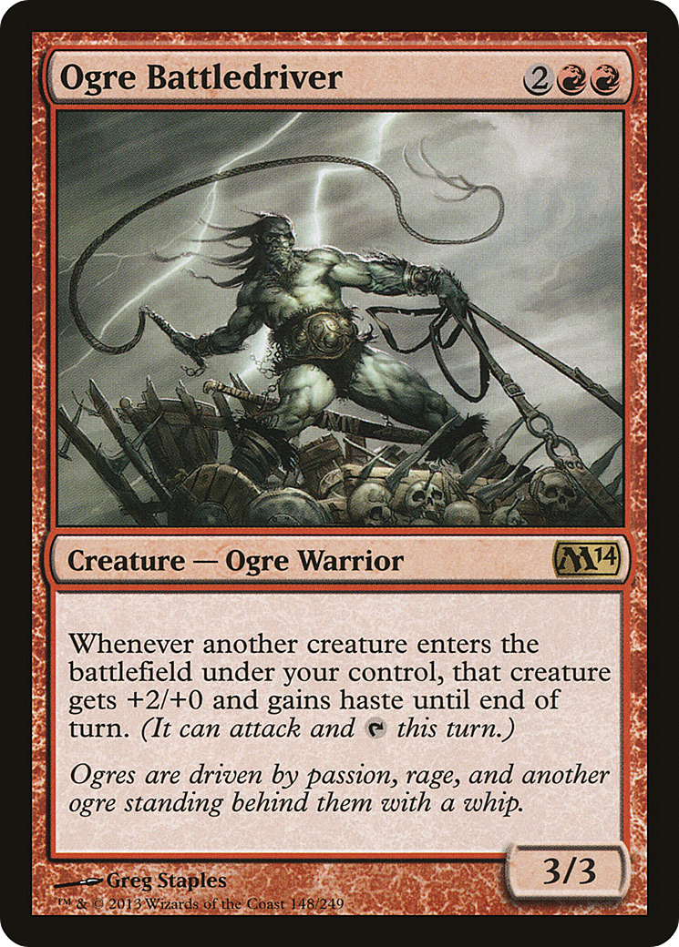 Ogre Battledriver (M14-148) [Magic 2014] Foil