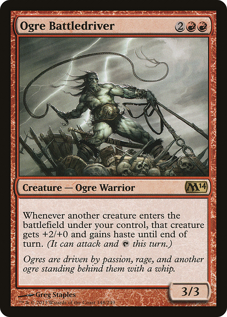 Ogre Battledriver (M14-148) [Magic 2014]