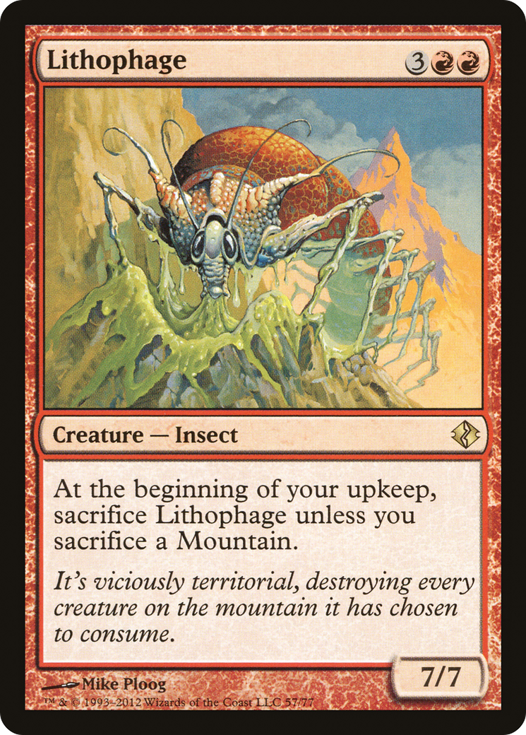 Lithophage (DDI-057) [Duel Decks: Venser vs. Koth]