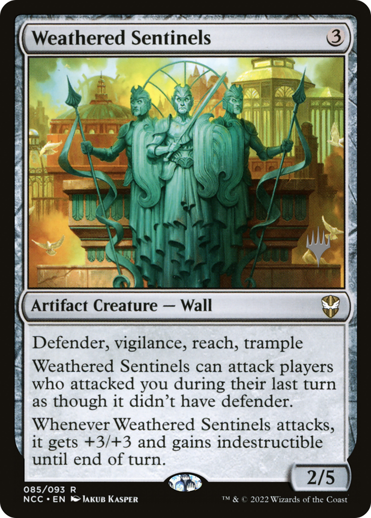 Weathered Sentinels (PPSNC-085) [Promo Pack: New Capenna Commander Promos] Foil