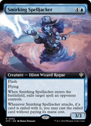 Smirking Spelljacker (OTC-052) [Outlaws of Thunder Junction Commander]: (Extended Art) Foil