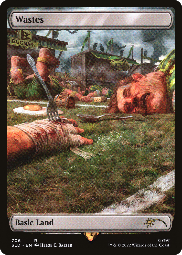 Wastes (706) - Full Art (SLD-706) [Secret Lair Drop]