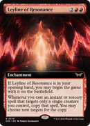 Leyline of Resonance (DSK-379) [Duskmourn: House of Horror]: (Extended Art) Foil