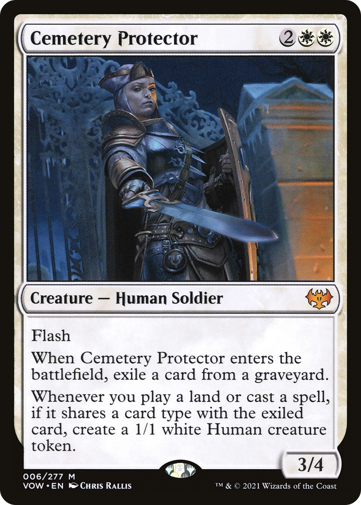 Cemetery Protector (VOW-006) [Innistrad: Crimson Vow]