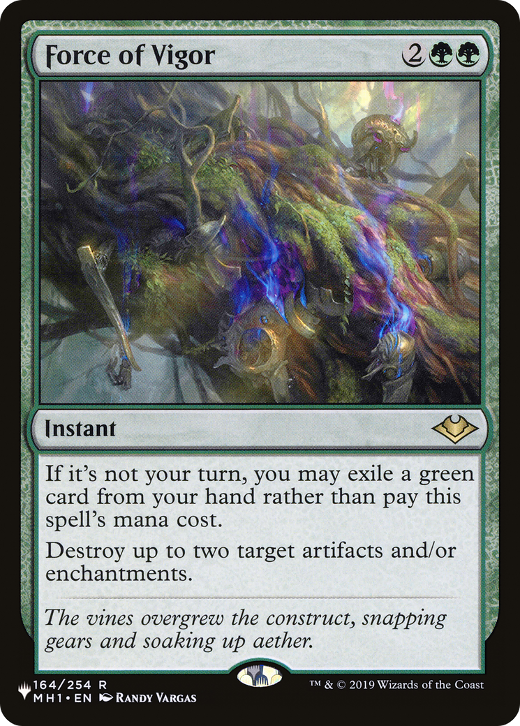 Force of Vigor (LIST-MH1-164) [The List]