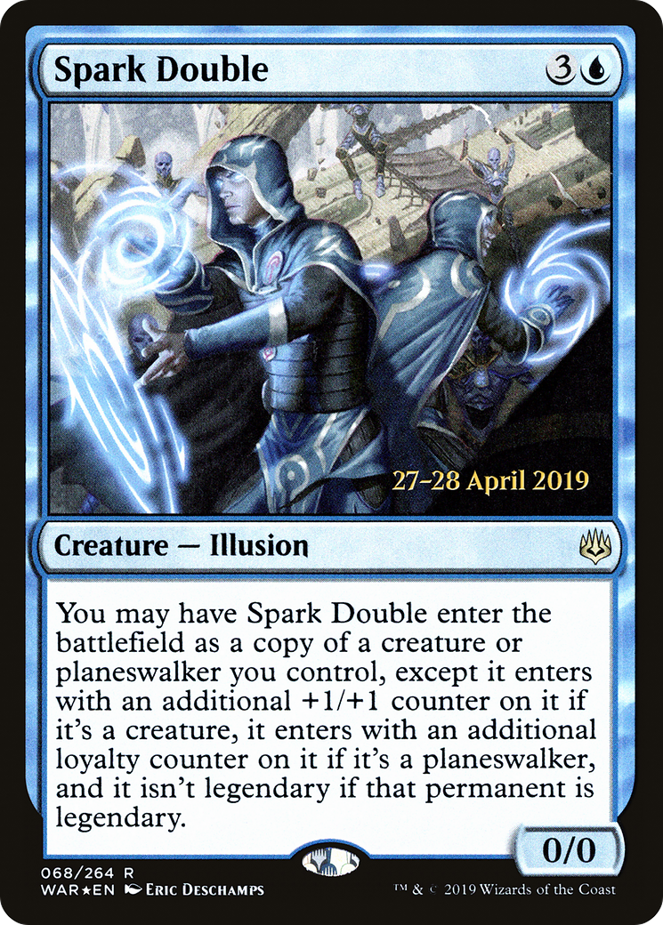 Spark Double (PRE-68S) [War of the Spark Promos] Foil