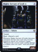 Mighty Servant of Leuk-o (PRE-324) [Battle for Baldur's Gate Promos] Foil