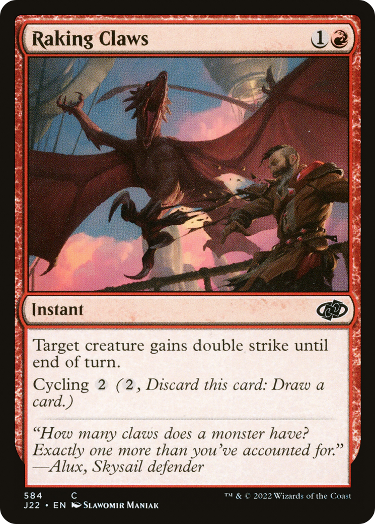 Raking Claws (J22-584) [Jumpstart 2022]