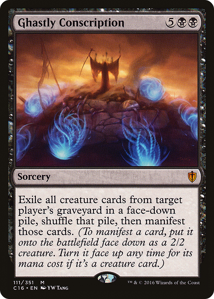 Ghastly Conscription (C16-111) [Commander 2016]