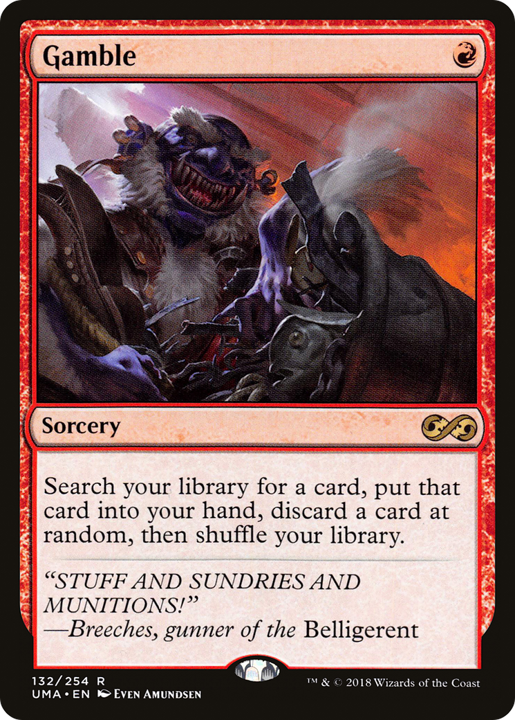 Gamble (UMA-132) [Ultimate Masters]