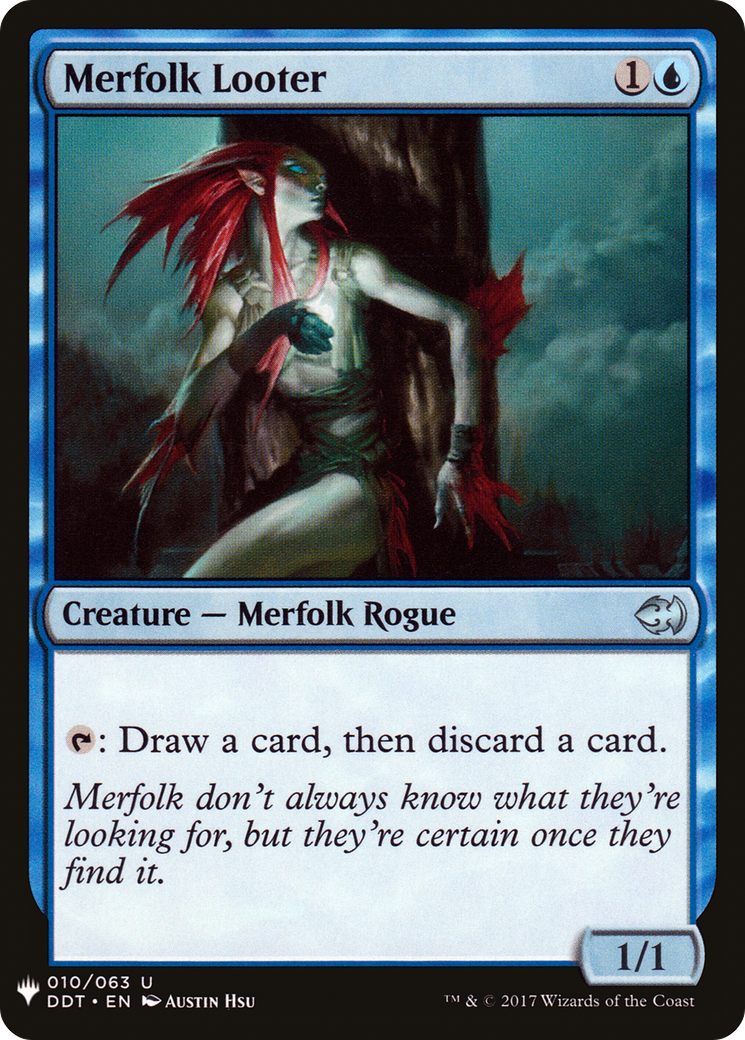 Merfolk Looter (LIST-DDT-10) [The List]