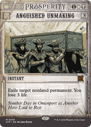 Anguished Unmaking (OTP-035) [Breaking News]: (Showcase) (Borderless) Foil