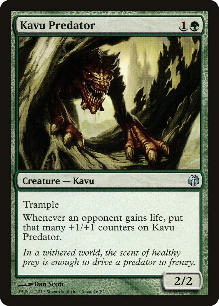 Kavu Predator (DDL-046) [Duel Decks: Heroes vs. Monsters]