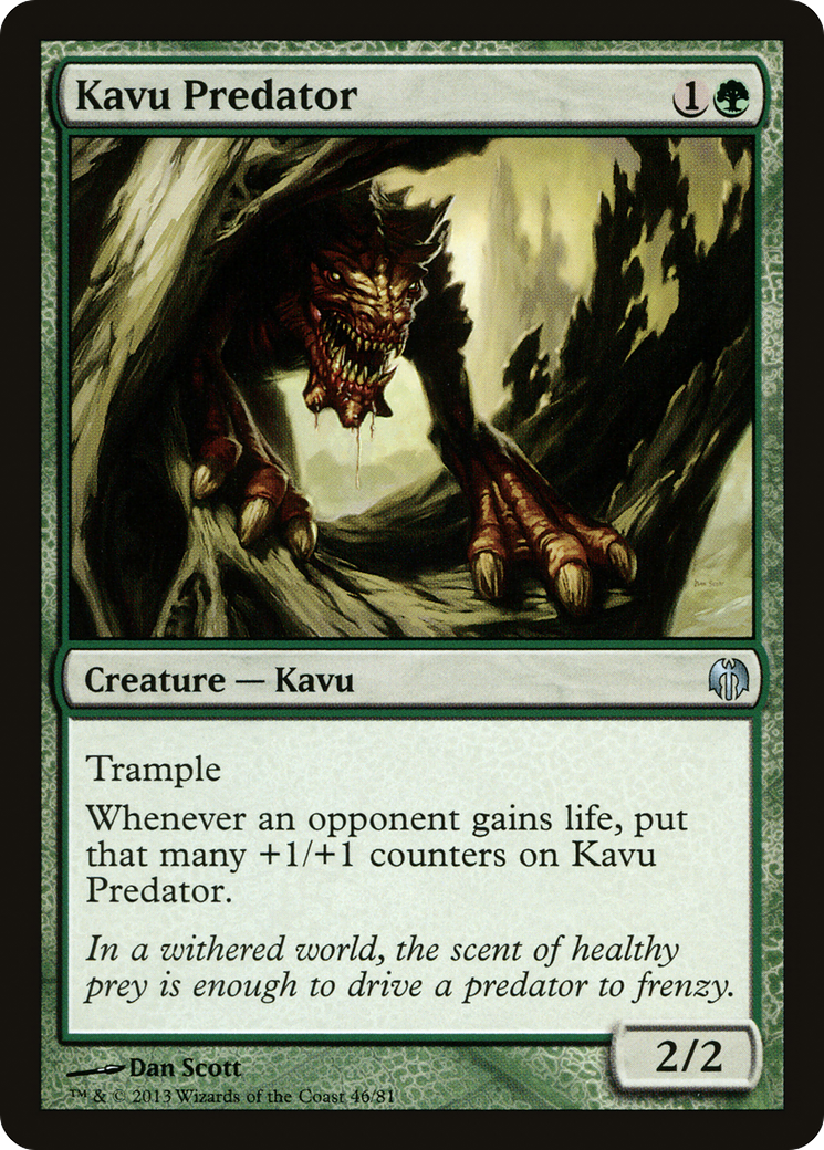 Kavu Predator (DDL-046) [Duel Decks: Heroes vs. Monsters]