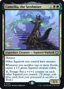 Camellia, the Seedmiser (PRE-207S) [Bloomburrow Promos] Foil