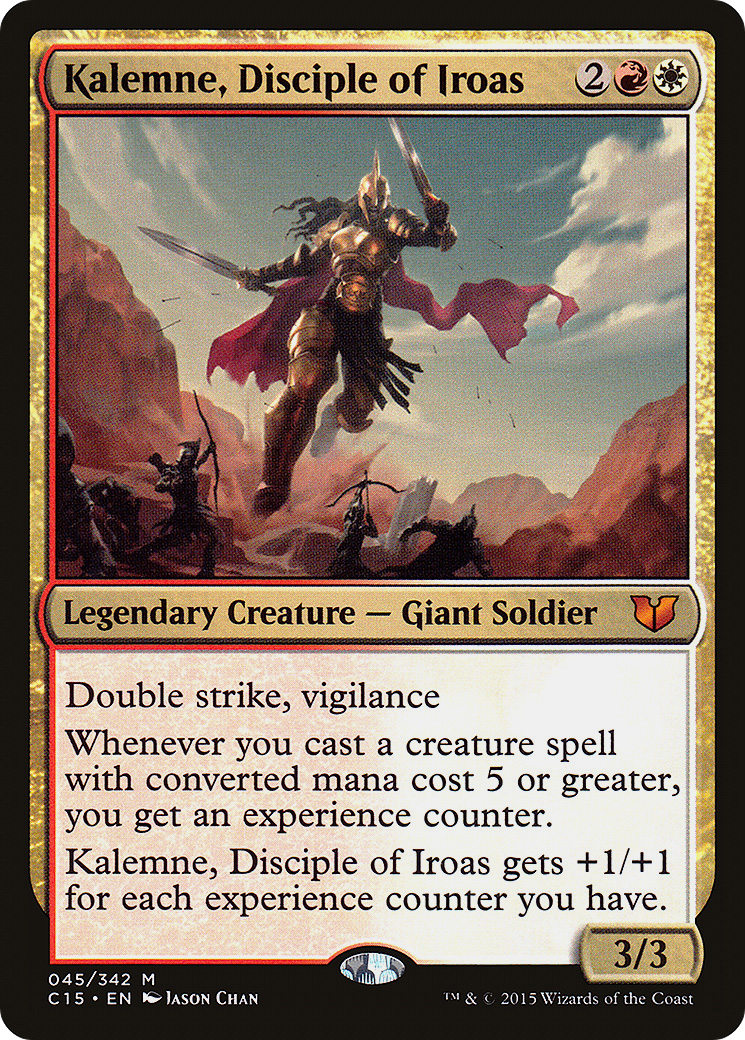 Kalemne, Disciple of Iroas (C15-045) [Commander 2015]