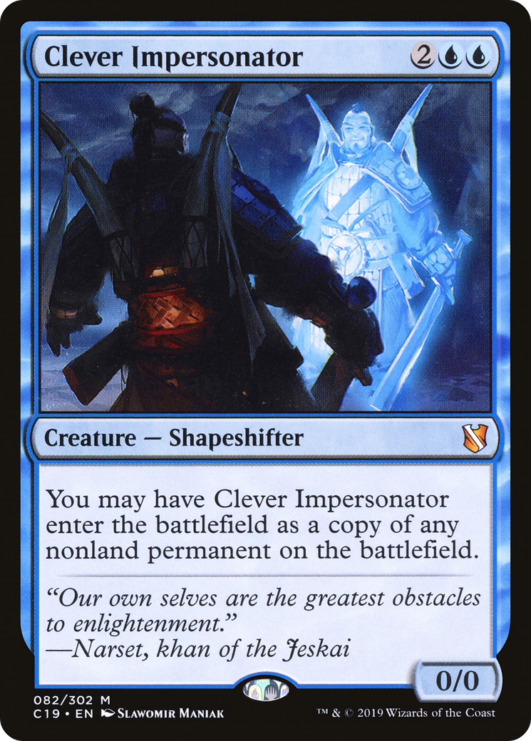 Clever Impersonator (C19-082) [Commander 2019]