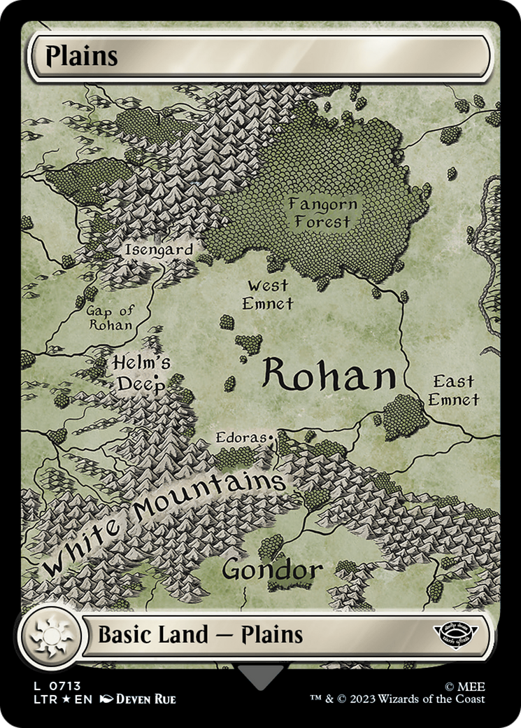 Plains (LTR-713) [The Lord of the Rings: Tales of Middle-earth] Foil